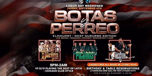 BOTAS Y PERREO