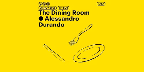The Dining Room con Alessandro Durando