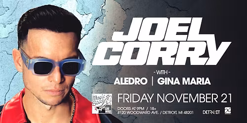 Joel Corry at the Magic Stick - Detroit, MI