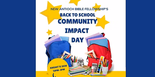 Back to School Community Impact Day