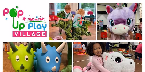 Pop Up Play Village in Roche - Dinosaurs \ud83e\udd95 and Unicorns \ud83e\udd84 themed session \ud83e\udd29