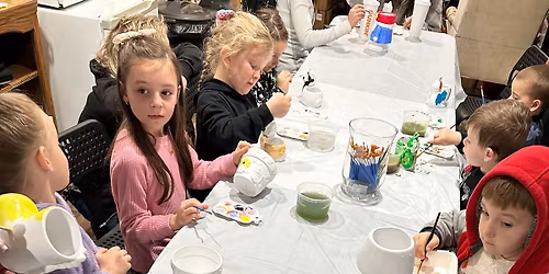 Little Gardeners: paint a spring planter at Wandering Roots 5\/2\/26 