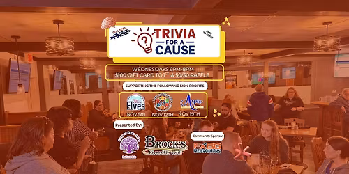 FREE Trivia For Cause Supporting Local Non-Profits