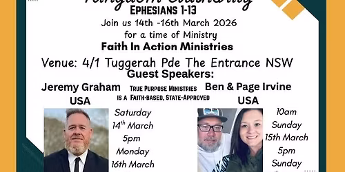 Kingdom Authority Pastor Page Irvine from USA