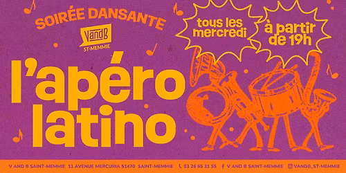 L\u2019AP\u00c9RO LATINO \ud83d\udd25 SALSA, BACHATA, KIZOMBA \ud83d\udc83 DANSE ET INITIATION \ud83e\udde1 TOUS LES MERCREDIS \ud83d\udcaa