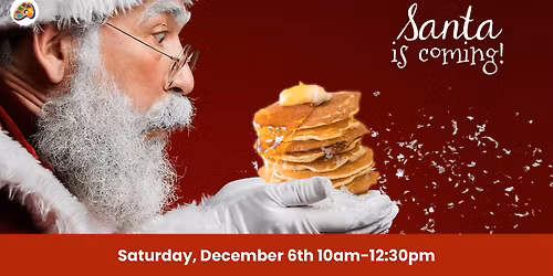 Pancakes with Santa & Ornament Painting!