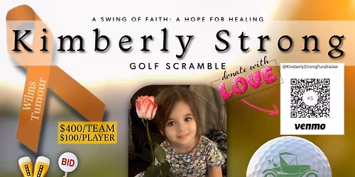 Kimberly Strong Golf Scramble - Fundraising Event