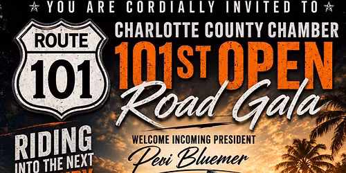 Charlotte County Chamber 101st Open Road Gala \u2014 Members Only Event