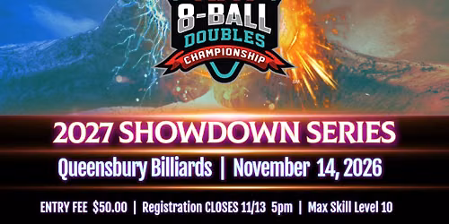 8-Ball Doubles Qualifier #4