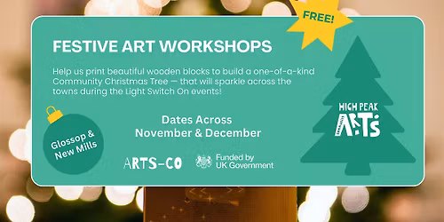 Free Festive Art Workshops - Glossop