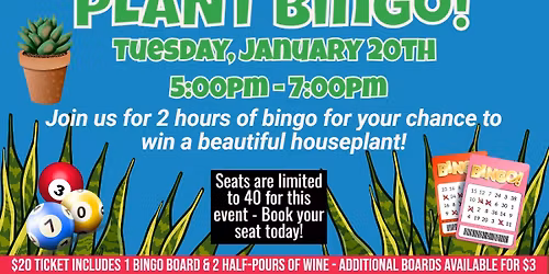 January Plant BINGO!!!