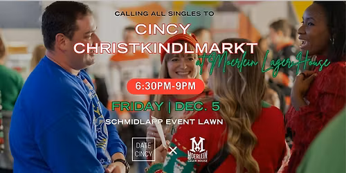 Date Cincy - Singles Night at Christkindlmarkt