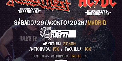 METAL FOUR - Iron Maiden, Megadeth, Judas Priest & AC\/DC (Madrid)