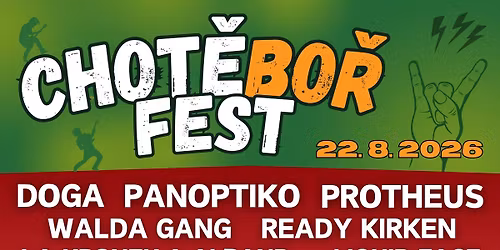 CHOT\u011aBO\u0158 FEST 2026