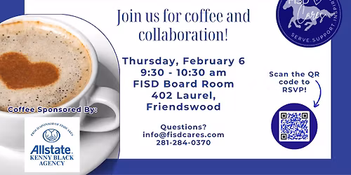 Coffee & Collaboration with FISDCares Community Coalition