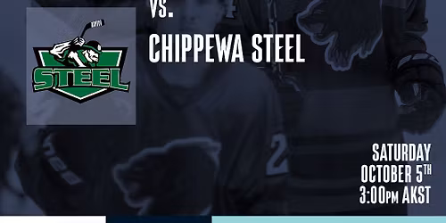 Anchorage Wolverines vs. Chippewa Steel hockey game at Sullivan Arena at Sullivan Arena