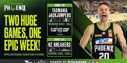 South East Melbourne Phoenix vs Tasmania JackJumpers