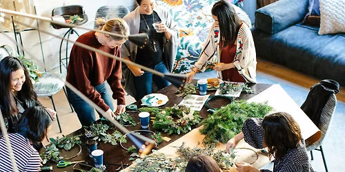 Festive wreath workshop