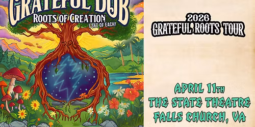 GRATEFUL DUB: a Reggae-Infused Tribute to the Grateful Dead - Grateful Roots 2026 Tour
