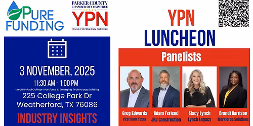 Parker County Chamber YPN Luncheon - Industry Insights