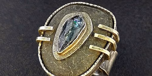 Stone on Stone \u2013 Cabochon & Frame Setting - In-Person Jewelry Class