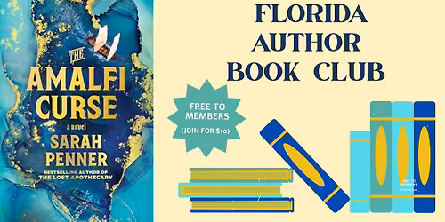 Florida Author Book Club: The Amalfi Curse, by Sarah Penner