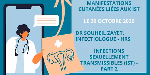 Soir\u00e9e m\u00e9dicale PFL - IST - Part 2: ur\u00e9trites - cervicites et autres IST (VIH, VHB et HPV)