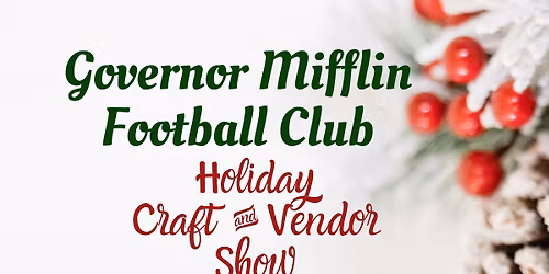 Governor Mifflin Football Club Winter Craft Show