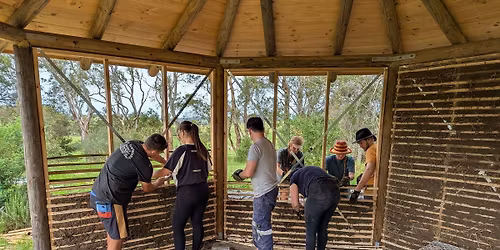 Earth building workshop