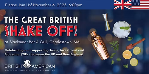 Announcing the Great British SHAKE OFF!