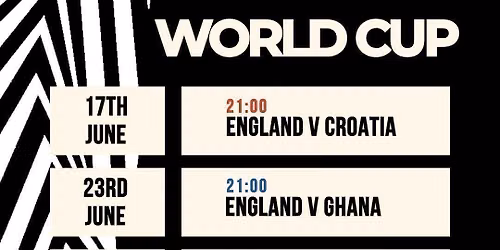 WORLD CUP @ Earl's Yard - England VS Croatia 