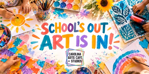 School is Out & Art is In @Carolina Arts Cafe and Studios