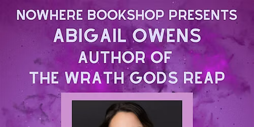 Abigail Owens Author of The Wrath Gods Reap