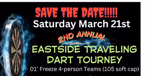 GB EAST SIDE 4 PERSON 105 CAP TRAVELER $1000 added