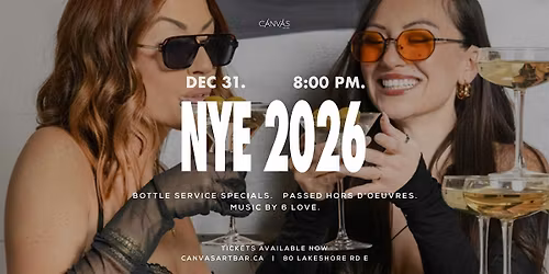 New Years Eve at Canvas Art Bar