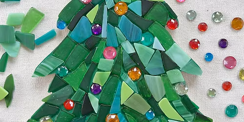 Tree glass mosaic class at The Vineyard at Hershey