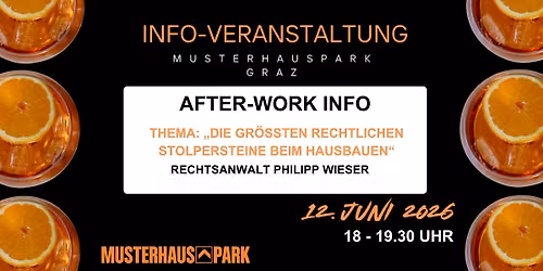 Musterhauspark Graz \u2013 AFTER-WORK INFO