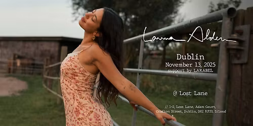 Laura Alden - UK & Ireland Tour (Dublin)