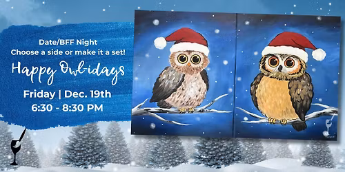 Date\/BFF Night | Happy Owl-idays: set\/choose side
