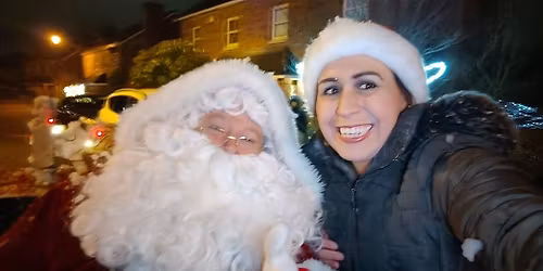 Santa comes to Lady Wallace Gardens 2025