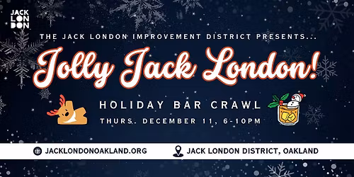 Jolly Jack London!  Holiday Bar Crawl
