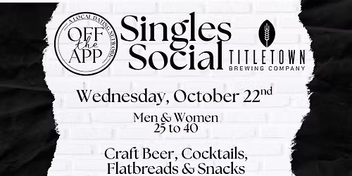 Singles Social @ Titletown Brewing Co.