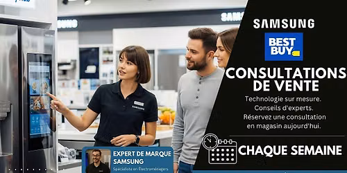 Consultations d'\u00e9lectrom\u00e9nagers Samsung - Pointe-Claire