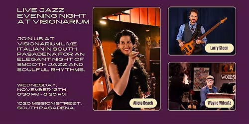 \u2728 Live Jazz Evening with Alicia Beach! \u2728