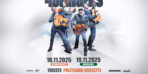40 FINGERS \u25cf TRIESTE, Politeama Rossetti \u25cf 18. & 19.11.2025