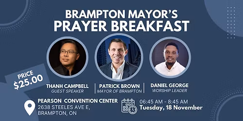 Mayor's Prayer Breakfast