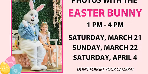 Photos with the Easter Bunny