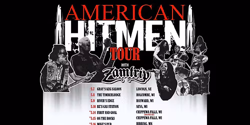 American Hitmen and Zamtrip balls out Rock n Roll show at On the Rocks