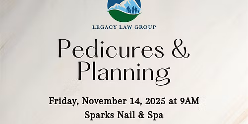 Pedicures & Planning