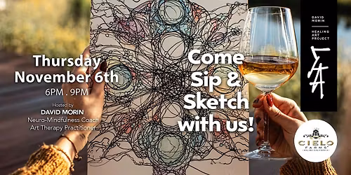 Come Sip and Sketch with us